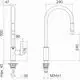 DORNBRACHT Einhebelmischer Pull-down mit Brausefunktion TARA ULTRA 33870875 Platin, 33870875-08 Galeriebild 3